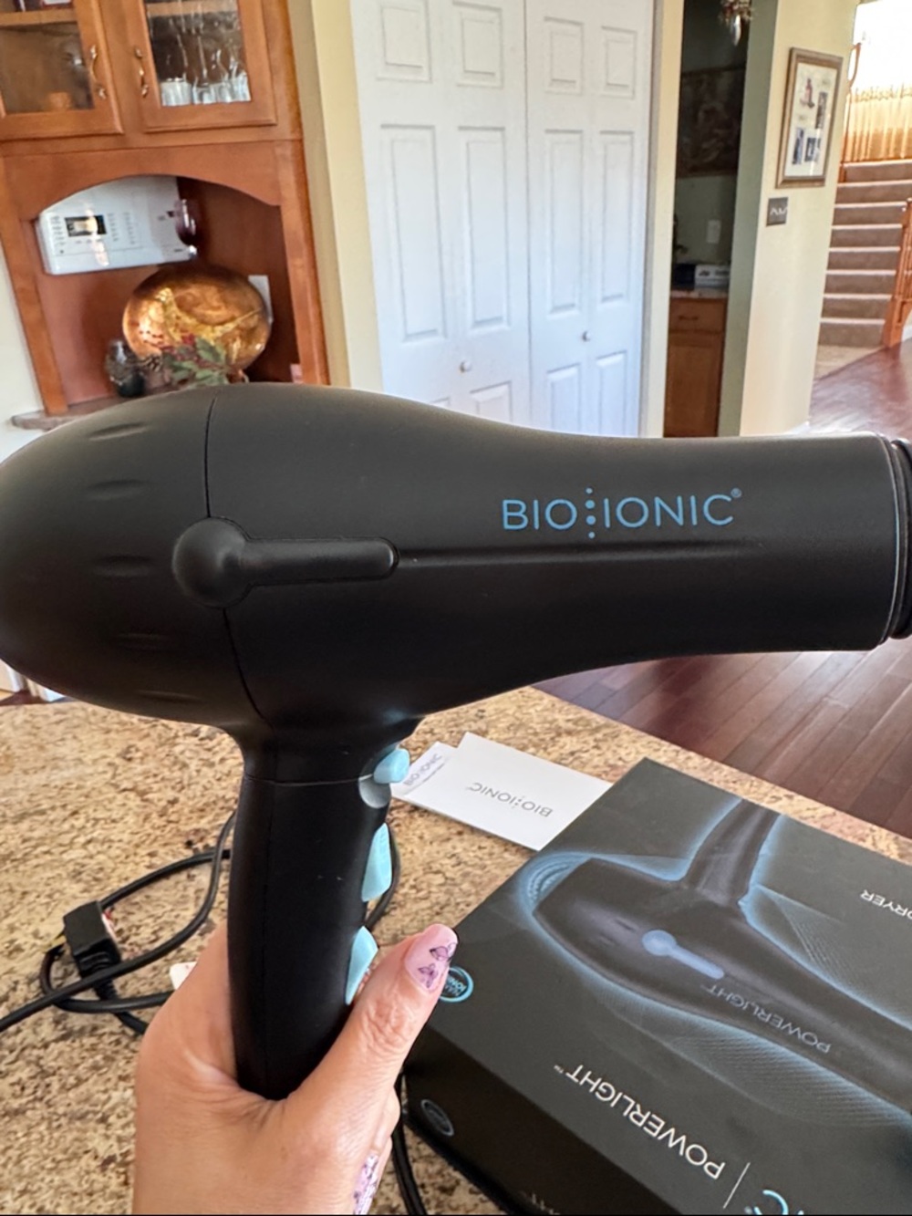 Bio Ionic PowerLight 1875W Speed Pro Dryer - Black - Picture 2 of 13